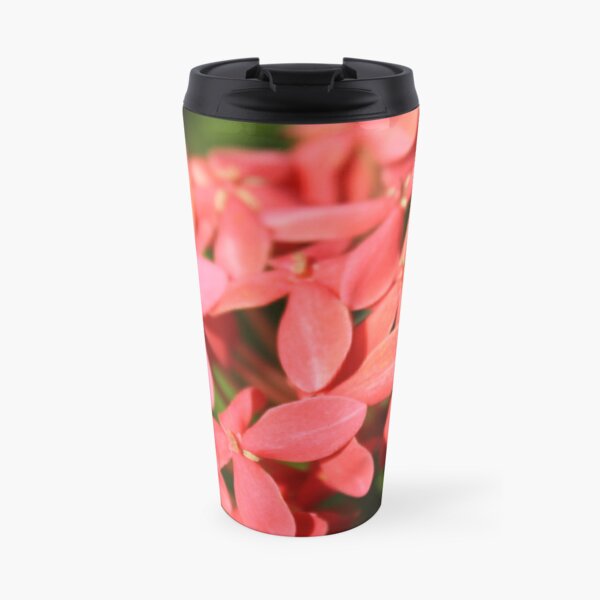 The pink flower, but not the rose Travel Mug