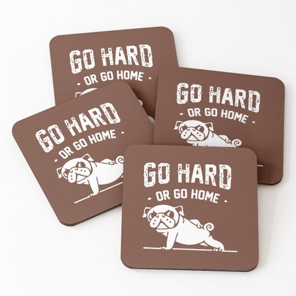 Item preview, Go hard or go home pug	 designed and sold by rjjysirdv44.