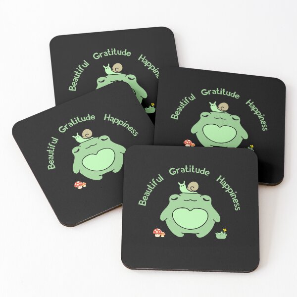 Item preview, Gratitude Kawaii Frog designed and sold by CBaumeister.