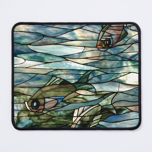 Item preview,  Louis Comfort Tiffany - Fishes designed and sold by NouveauEra.
