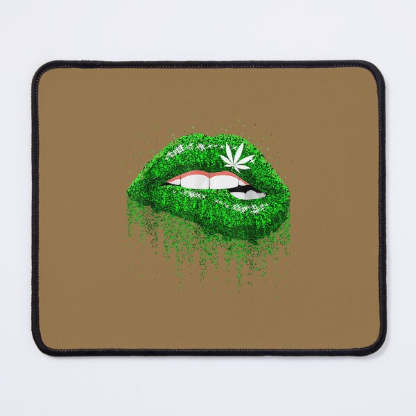 Item preview, Cool Lips Biting Cannabis Marijuana Weed Lovers Mother's Day 	 	 designed and sold by pfjcslecaa22.