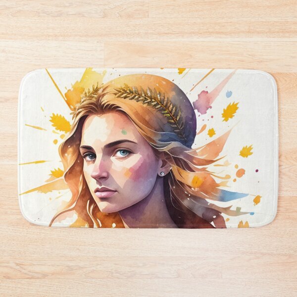 Item preview, Sunkissed Maiden of the Harvest Virgo Woman designed and sold by Erika V..