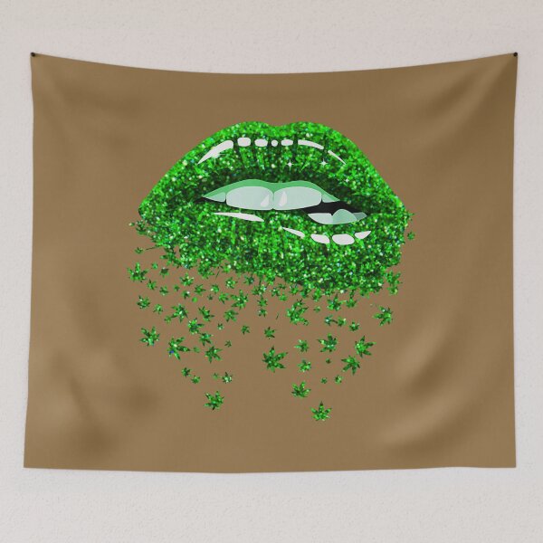Item preview, Cool Lips Biting Cannabis Marijuana Weed Lovers Mother's Day 	 	 designed and sold by pfjcslecaa22.