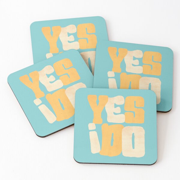 Item preview, Yes I Do, I Really Do, Wedding Love Quote designed and sold by Ching Teoh.