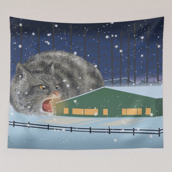 Item preview, Yule Cat designed and sold by badjoojoo.