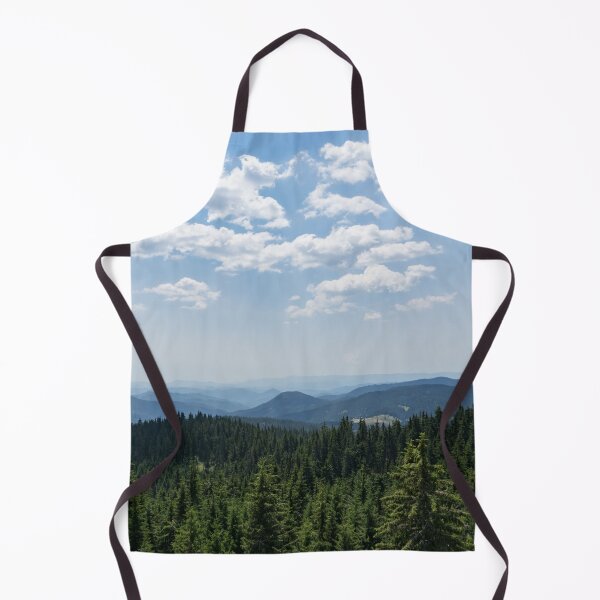 Item preview, Big Sky Country - Forests Mountaintops and Cloud Puffs designed and sold by Georgia Mizuleva.