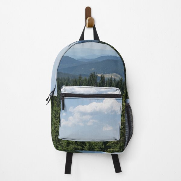 Item preview, Big Sky Country - Forests Mountaintops and Cloud Puffs designed and sold by Georgia Mizuleva.