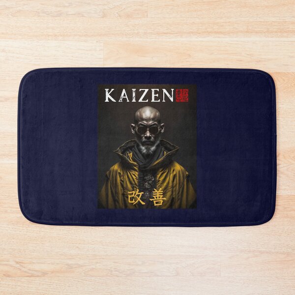 Item preview, Tibetan Cyberpunk Futuristic Monk – Kaizen Continuous Improvement Japanese Kanji (1) designed and sold by nhaemtag.