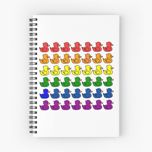 Item preview, Patos de la bandera del orgullo (luz) designed and sold by DavidsDucks.