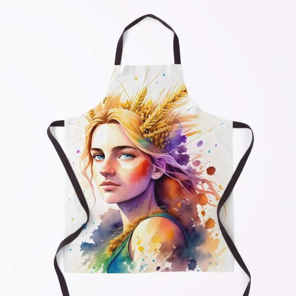 Item preview, Sunkissed Maiden of the Harvest Virgo Woman designed and sold by Erika V..