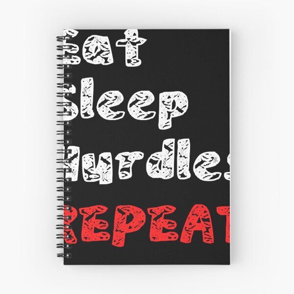 Item preview, Eat Sleep Hurdles Repeat designed and sold by jesuisvangjif.