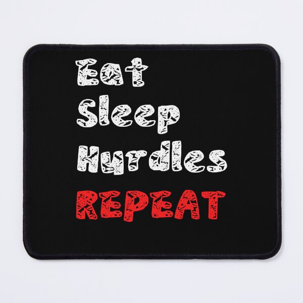Item preview, Eat Sleep Hurdles Repeat designed and sold by jesuisvangjif.