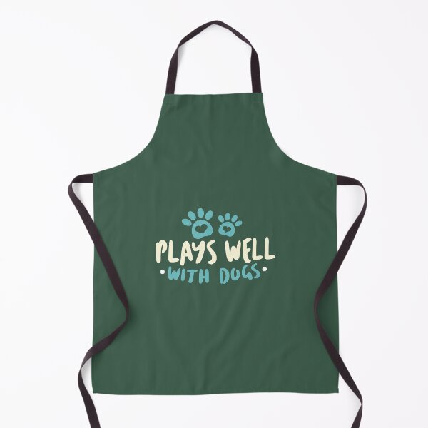Item preview, Dog Lover Quote PLAYS WELL WITH DOGS designed and sold by rihqyktnic76.