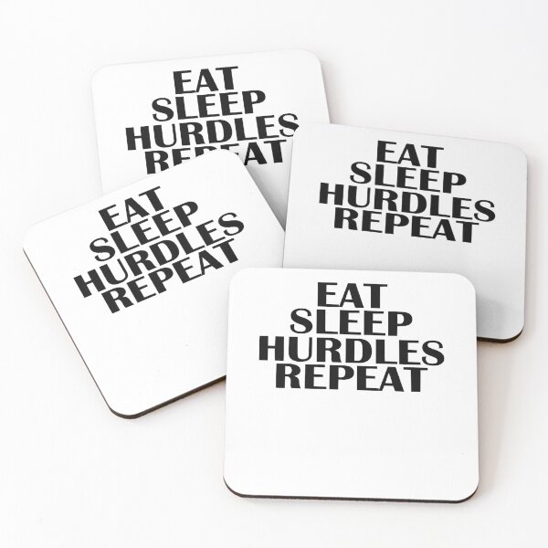Item preview, eat sleep hurdles repeat designed and sold by jesuisvangjif.