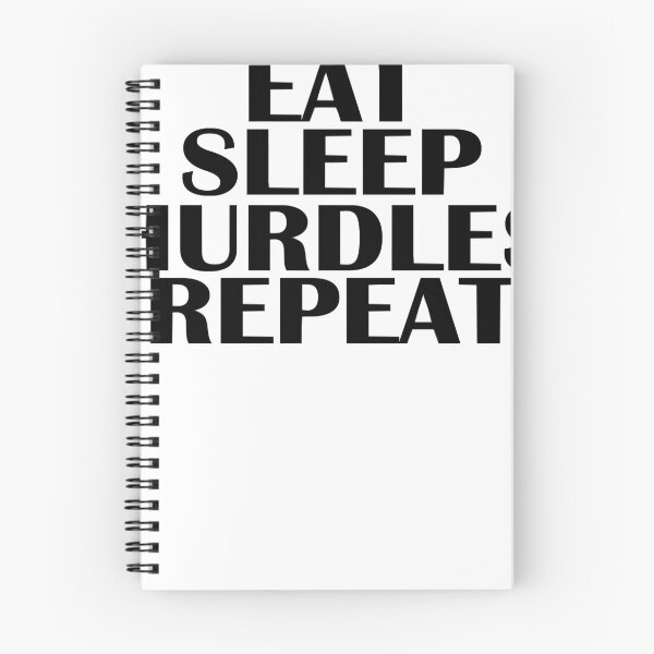 Item preview, eat sleep hurdles repeat designed and sold by jesuisvangjif.