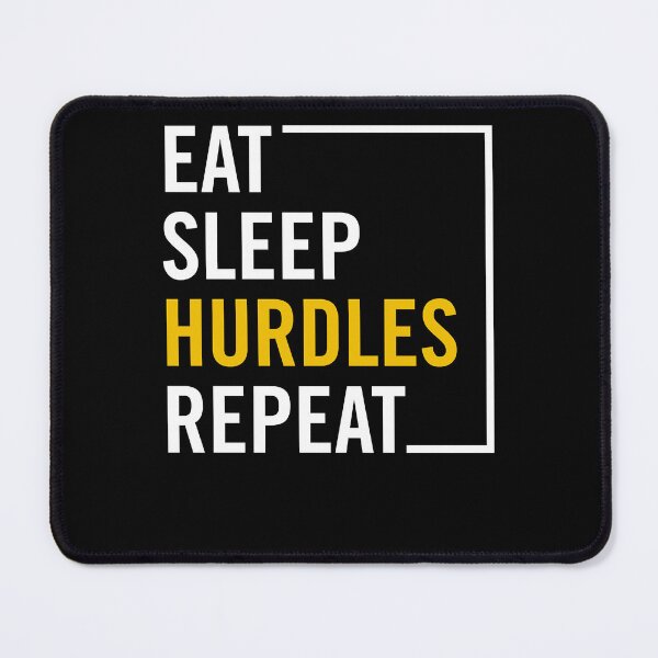 Item preview, Eat Sleep Hurdles Repeat designed and sold by jesuisvangjif.