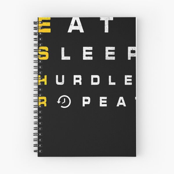Item preview, EAT SLEEP HURDLES REPEAT  designed and sold by jesuisvangjif.