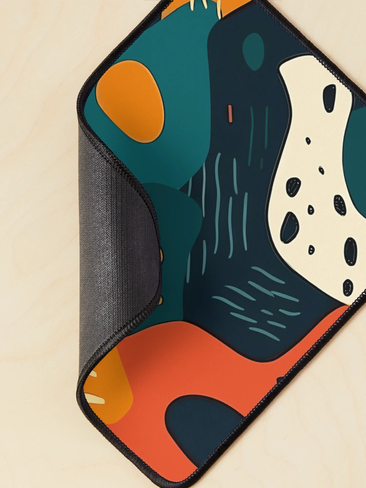 Thumbnail 2 of 5, Mouse Pad, Colorful Abstract Splash designed and sold by InfinityPattern.