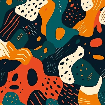 Artwork thumbnail, Colorful Abstract Splash by InfinityPattern