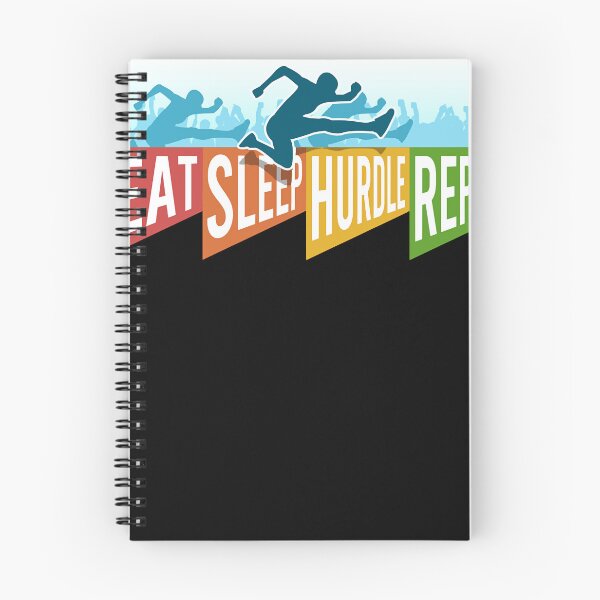 Item preview, Eat Sleep Hurdles Repeat designed and sold by jesuisvangjif.
