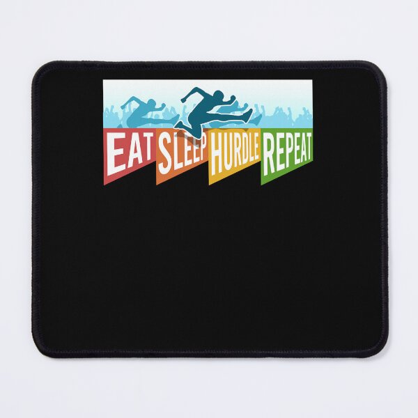 Item preview, Eat Sleep Hurdles Repeat designed and sold by jesuisvangjif.