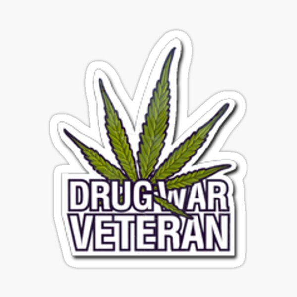 Veterano de guerra de drogas CSGO Pegatina