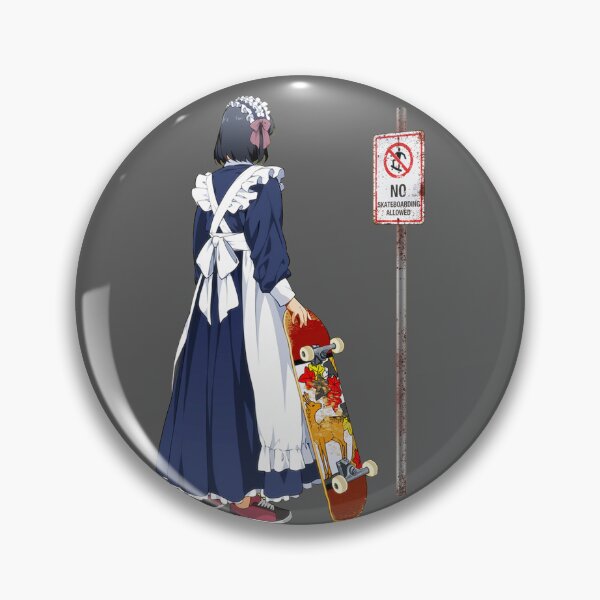 Item preview, Maid To Skate (No Sk8) designed and sold by QuackDK.
