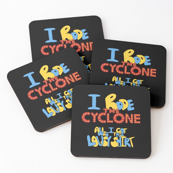 Item preview, I Rode the Cyclone _amp_ All I got was this Lousy Shirt   designed and sold by CarlosDorian.
