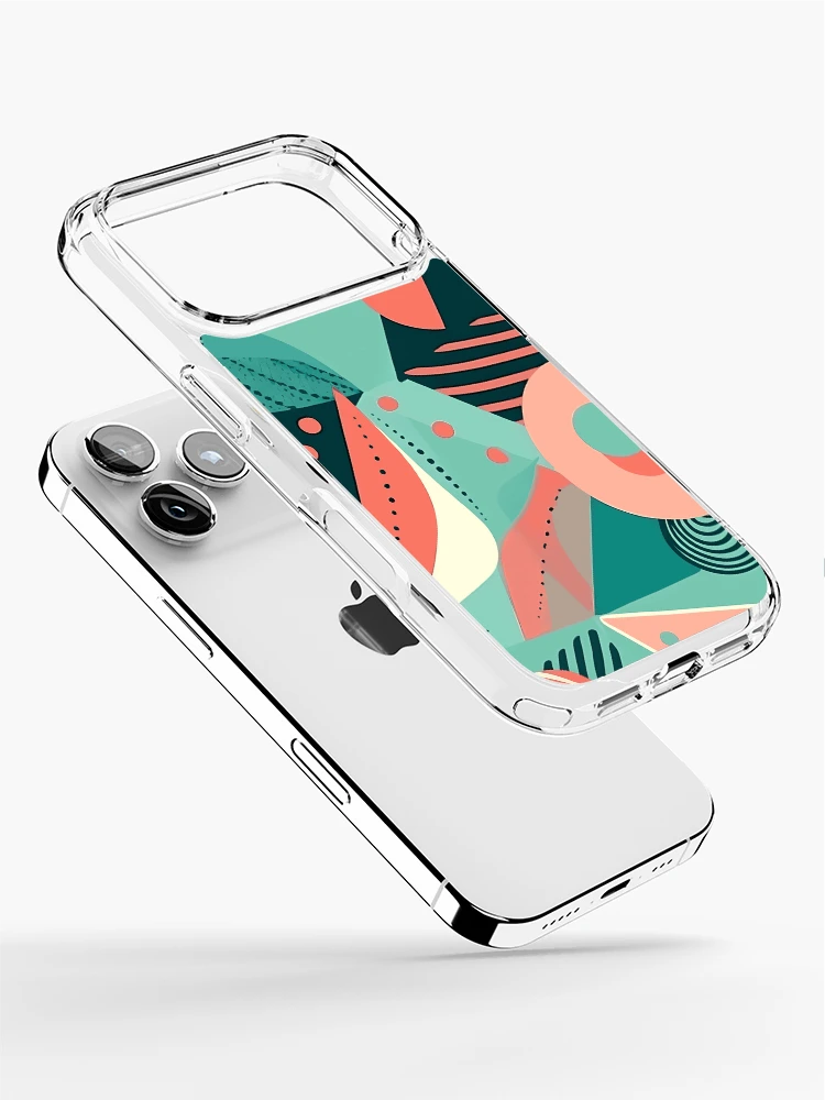 Thumbnail 2 of 5, iPhone Case, Retro Abstract designed and sold by InfinityPattern.