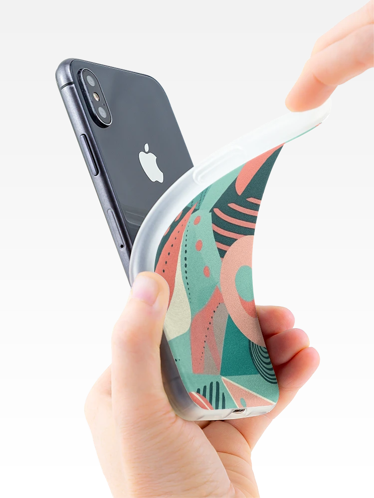 Thumbnail 4 of 5, iPhone Case, Retro Abstract designed and sold by InfinityPattern.