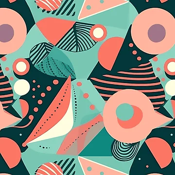 Artwork thumbnail, Retro Abstract by InfinityPattern