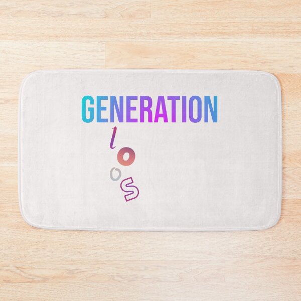 Item preview, generation loss, letters  designed and sold by CraktmanShop.