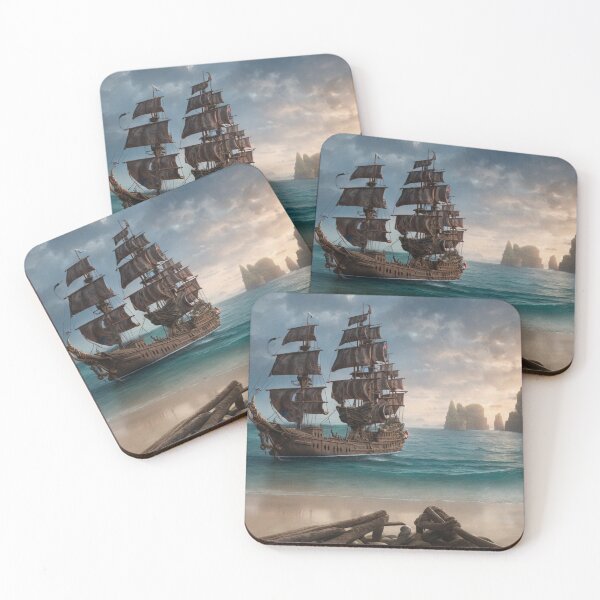 Item preview, OCEAN 19'S BOAT PAINTING designed and sold by unique0703.