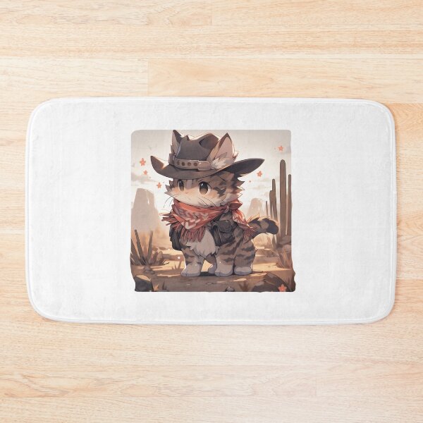 Item preview, Cowboy Cat designed and sold by CrittersHub.
