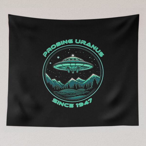 Item preview, World UFO Day Probing Uranus Since 1947 designed and sold by danielliamgill.