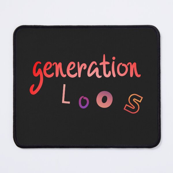 Item preview, generation loss, letters  designed and sold by CraktmanShop.