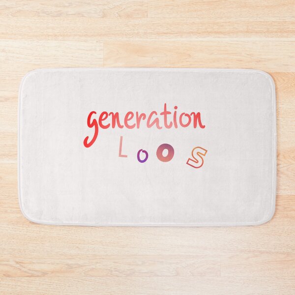 Item preview, generation loss, letters  designed and sold by CraktmanShop.