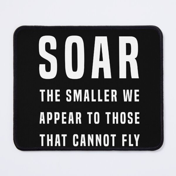 Item preview, Friedrich Nietzsche Quote - The Higher We Soar - Literature - Typography Print - Black designed and sold by Studio Grafiikka.