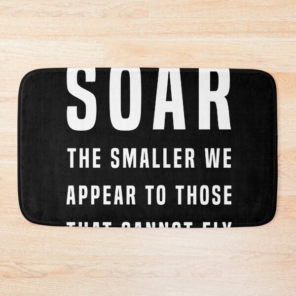 Item preview, Friedrich Nietzsche Quote - The Higher We Soar - Literature - Typography Print - Black designed and sold by Studio Grafiikka.