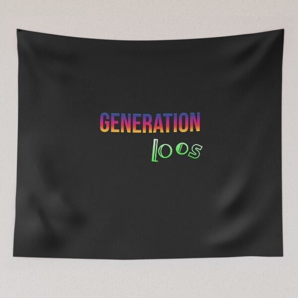 Item preview, generation loss, letters  designed and sold by CraktmanShop.