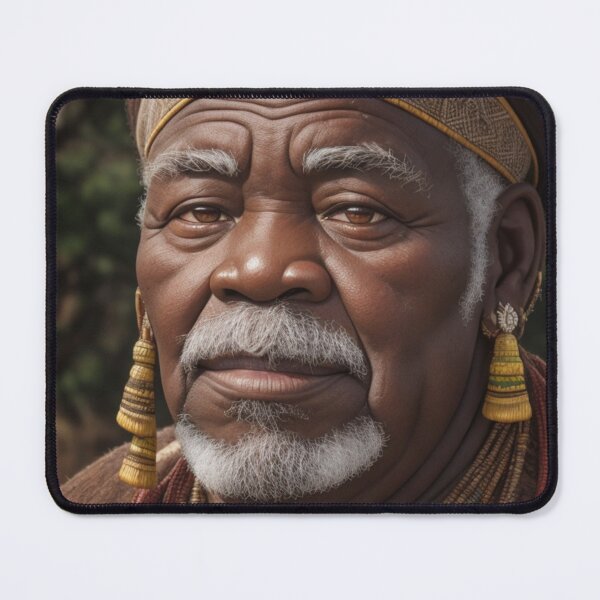Item preview, Elder African Zulu male 3 designed and sold by Rothnaric.