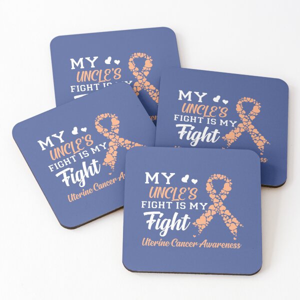 Item preview, My Uncle's Fight Is My Fight Uterine Cancer Awareness 	 	 designed and sold by wmpakriwd38.