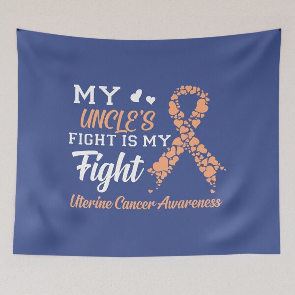 Item preview, My Uncle's Fight Is My Fight Uterine Cancer Awareness 	 	 designed and sold by wmpakriwd38.