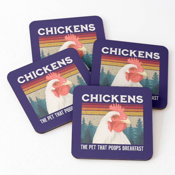 Item preview, Chickens The Pet That Poops Breakfast Funny Farmers 	 	 designed and sold by olrpquln18.