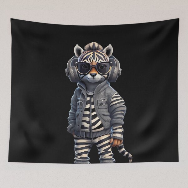 Item preview, cute little zebra boy designed and sold by Pride-Casuals.