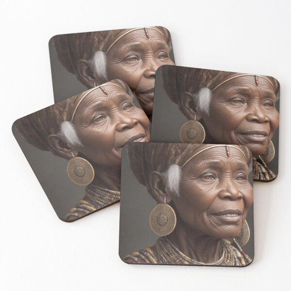 Item preview, Elder African Zulu female 1 designed and sold by Rothnaric.