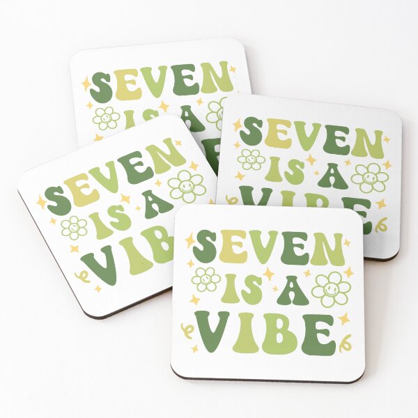 Item preview, Seven Is A Vibe designed and sold by simmoredsign.