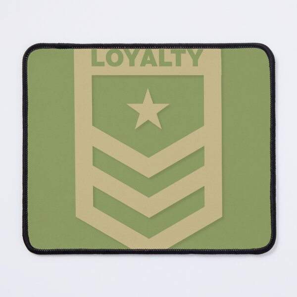 Item preview, LOYALTY MILITARY RANK  designed and sold by Mclickster.