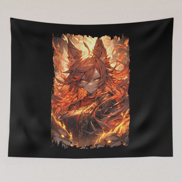 Item preview, Fire Kitsune designed and sold by ScarletClover.
