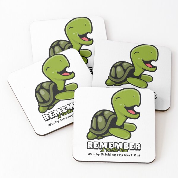 Item preview, A Turtle Can Stick Win - Funny Motivational Quote designed and sold by motivationalsw.